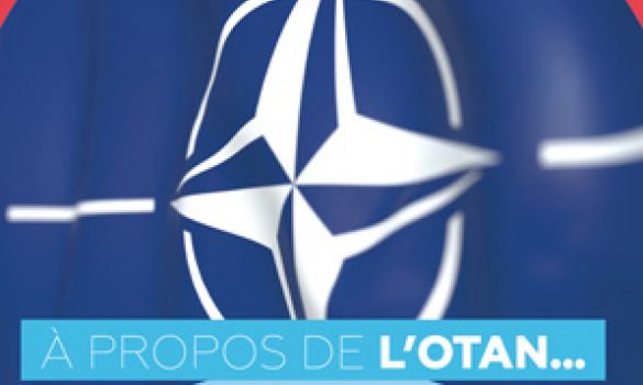 Extrait de l'affiche - logo OTAN