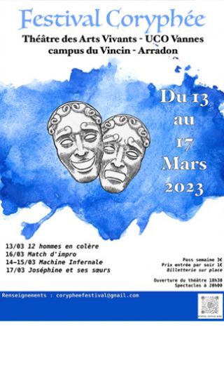 affiche coryphée - dates spectacles