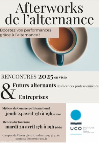 Affiche afterworks alternance