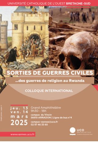 Affiche colloque gravure st barthélemy-charnier au rwanda