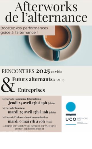 Affiche afterworks alternance