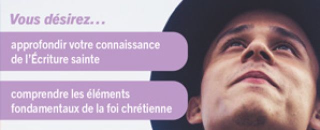 Visuel formation théologie